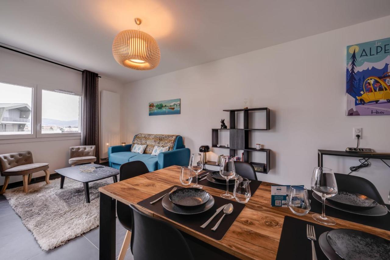 Le 305 - T3 With Garage And Beautiful Terrace Villa Annecy Dış mekan fotoğraf