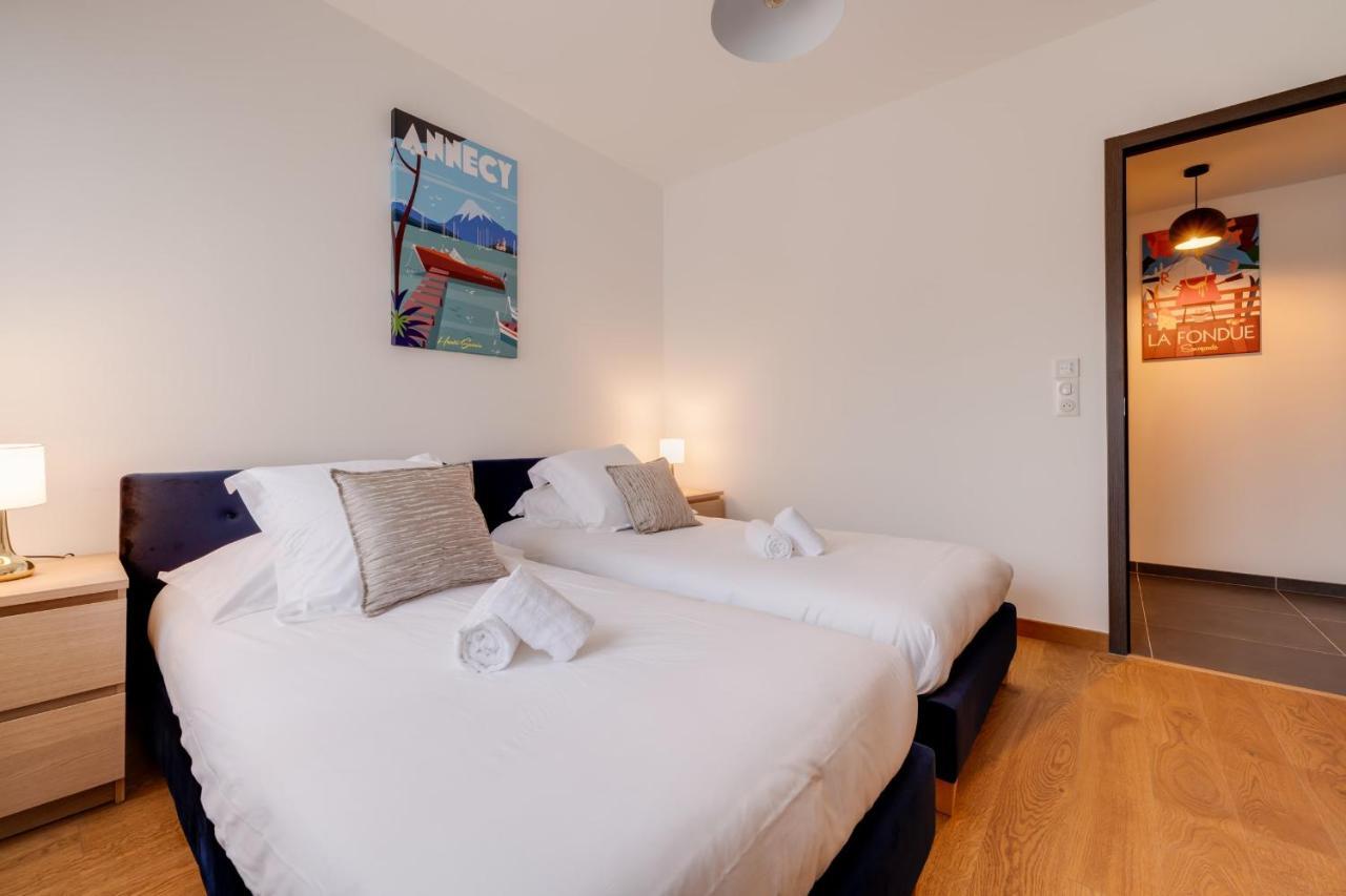 Le 305 - T3 With Garage And Beautiful Terrace Villa Annecy Dış mekan fotoğraf